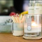 candle essential oils wood wick soy wax uplifting focus deoderising