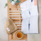 calm candle maychang soy wax wood wick natural